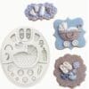 Silicone Mould: Silicone Baby Themed Mould (BTM)