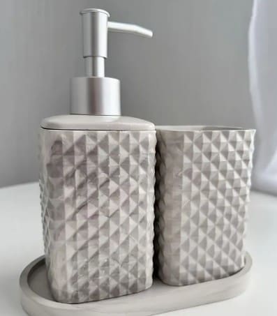 Silicone Mould : Diamond Soap & Lotion Dispenser or Diffusor Silicone Mould (SLD_05)