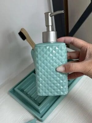 Soap & Lotion Dispenser Rhombus SIlicone Mould (SLD_04) 3 Silicone Mould : Diamond Soap & Lotion Dispenser or Diffusor Silicone Mould (SLD_05)