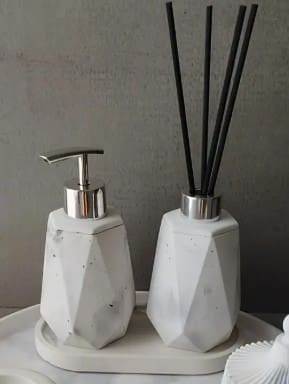 Silicone Mould : Rhombus Soap & Lotion Dispenser or Diffusor Silicone Mould (SLD_04)