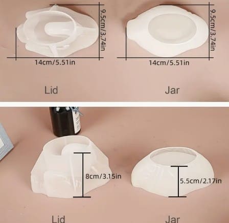 Silicone Mould : Swan Bowl Shaped Silicone Mould (SWBM)