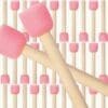 Arts & Craft : Round Sponge Paint Brush (Pack of 5)
