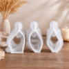 Silicone Mould : 3 Piece Abstract Figurine Silicone Mould (CODE TUM_3AFSM)