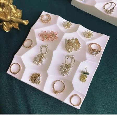 Silicone Mould : Jewelry Display Geometric Mould (jdg1)