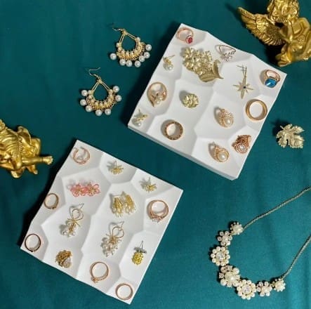 Silicone Mould : Jewelry Display Geometric Mould (jdg1)