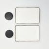Laser Sublimation Blanks : 3mm Super Glossy RECTANGLE Single Sided MDF Fridge Magnet (6 by 9cm)