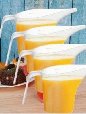 Arts & Craft: 1l Measuring Jugs With Long Spout