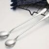 Arts & Crafts: Individual Stainless Steel Long Spoon
