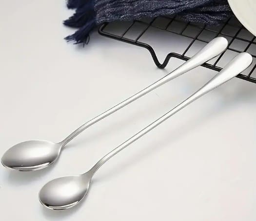 Arts & Crafts: Individual Stainless Steel Long Spoon