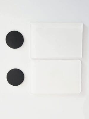 Subli_acrylic_FM_6by9cm Laser Sublimation Blanks : 3mm Subli-Acrylic RECTANGLE Fridge Magnet (6 by 9cm)