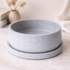 Silicone Mould : 2 Piece Large Round Bowl + Tray  Silicone Mould (LBT)