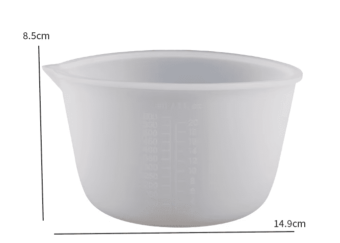 Arts & Crafts : Silicone Mixing Jug (600ml & 1000ml)