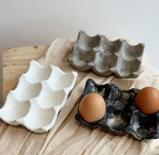 Silicone Mould : Egg Storage Holder Silicone Mould Tray (eshs)