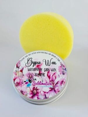 GysoGemWax80g2 Gypsogem Eco Resin : 80g Gypso Wax + Sponge