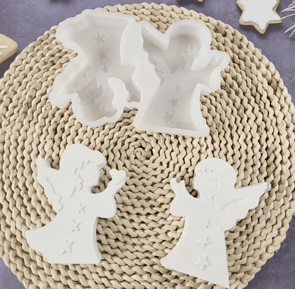 Silicone Mould : 3D Angel Set Silicone Mould (3DAng2Pc)