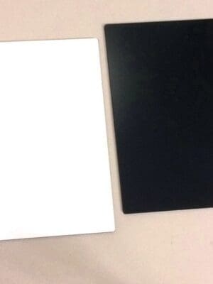 Laser Sublimation Blanks : Super Glossy 5mm Sublimation SINGLE or DOUBLE sided MDF Boards (A6, A5, A4, A3, 60 by 60cm Sheet)