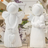 Silicone Mould : 2 Piece Angel of Love & Oval Single-Hole Candle Holder Tray Silicone Mould (AngCand)