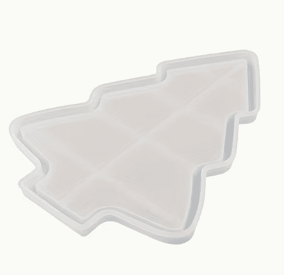 Silicone Mould : Christmas Tree Shaped Tray Silicone Mould (CTSM)
