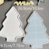 Silicone Mould : Christmas Tree Shaped Tray Silicone Mould (CTSM)