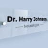 3D UV Print : Direct Print Name Plate (27 by 10.7cm)