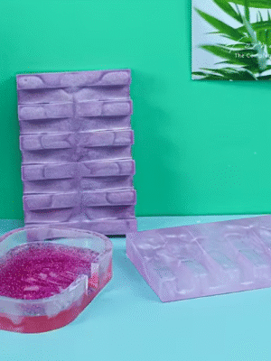 Silicone Mould : Soap Tray Silicone Moulds (2 Designs)