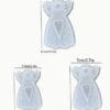 Silicone Mould : 3 Piece Hanging Angel Ornament Siilicone Mould Set (3Pc Set_Ang_Hang)