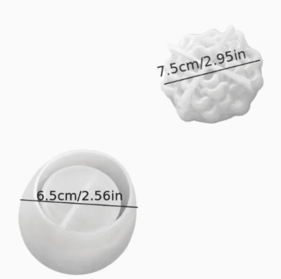 Silicone Mould : Camellia Blossom Bloom Flower Jar Silicone Mould (CBBJ)