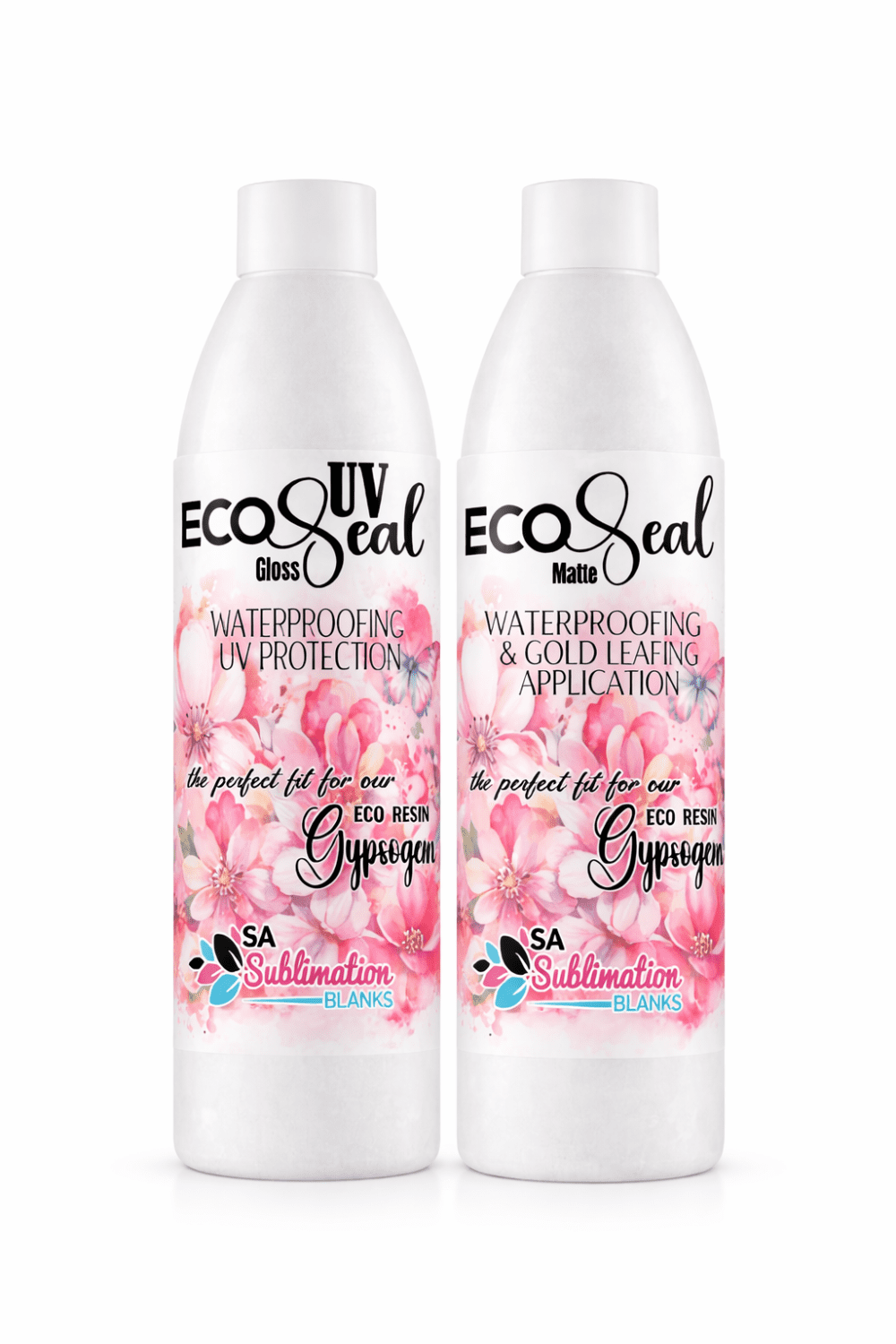 Gypsogem : Eco Seal Duo Set – Matte & UV (200ml Each)