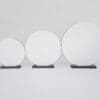 Laser Sublimation Blanks : 3mm Super Glossy Sublimation MDF Circular Style Award/Trophy (Small, Medium & Large)