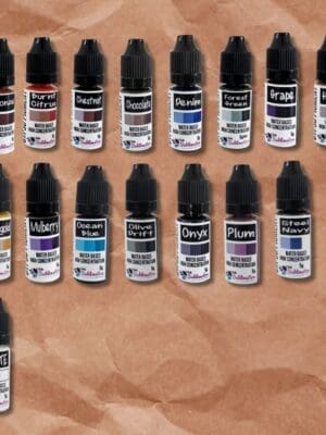 GypsoPigmentCover23_5ML Gypsum Art : Gypso Pigment, 5gms Sample Size Water-based High Concentration Pigment (23 Colours)