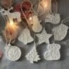 Silicone Mould : Hanging Christmas Ornaments - Set of 9 (Hang_Orn_9Pc)