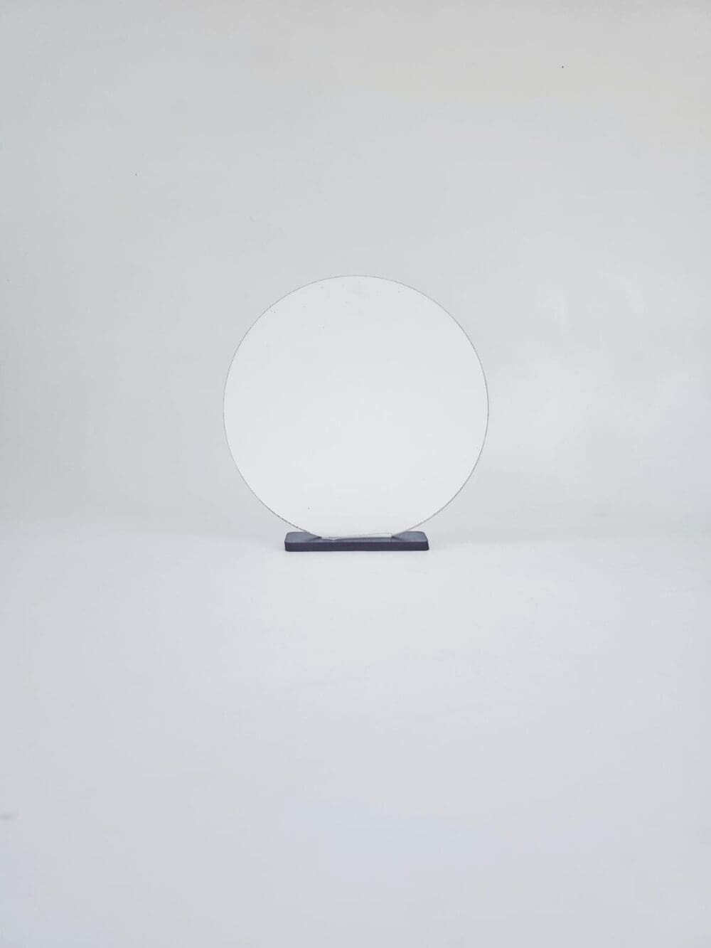 Laser Sublimation Blanks : 3mm Super Glossy Sublimation MDF Circular Style Award/Trophy (Small, Medium & Large)