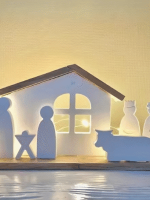 Nativity2 Silicone Mould : Nativity Scene Silicone Mould Set (Nat)