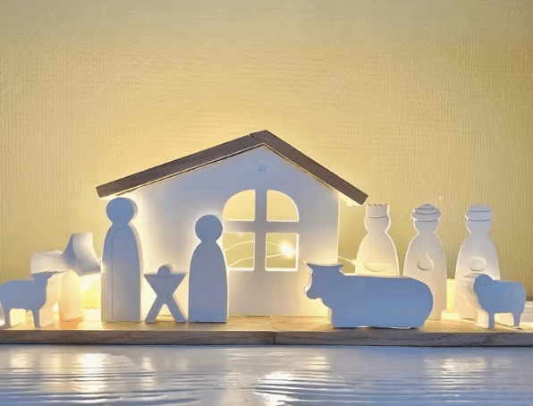 Silicone Mould : Nativity Scene Silicone Mould Set (Nat)