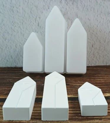 Silicone Mould : 3D Santa Claus (3DSC)