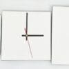 Sublimation Blanks : 3mm Square Super Gloss Sublimation MDF Clocks (20, 25 & 30cm)