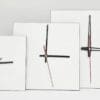 Sublimation Blanks : 3mm Square Super Gloss Sublimation MDF Clocks (20, 25 & 30cm)