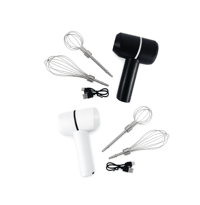 Arts & Crafts : Rechargeable USB Electric Hand Held Mixer (Black or White)