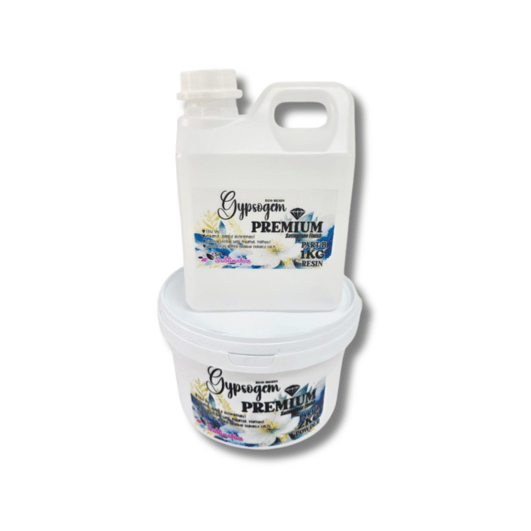 Gypsum Powder : Combo Option 3 - Gypsogem Eco Resin Premium 3kg Combo (2kg Power; 1kg Resin)
