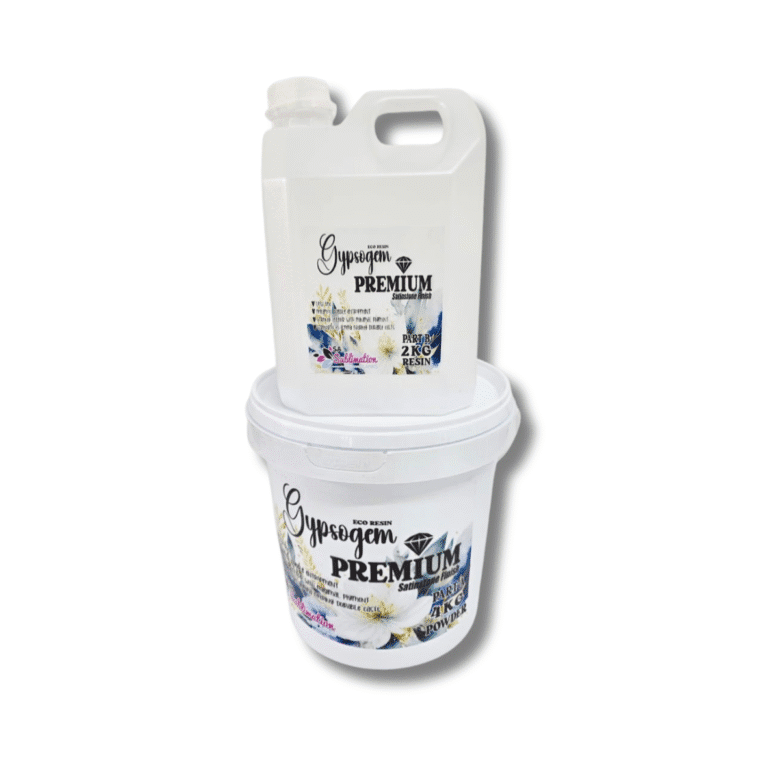 Gypsum Powder : Combo Option 4 - Gypsogem Eco Resin Premium 6kg Combo (4kg Power; 2kg Resin)