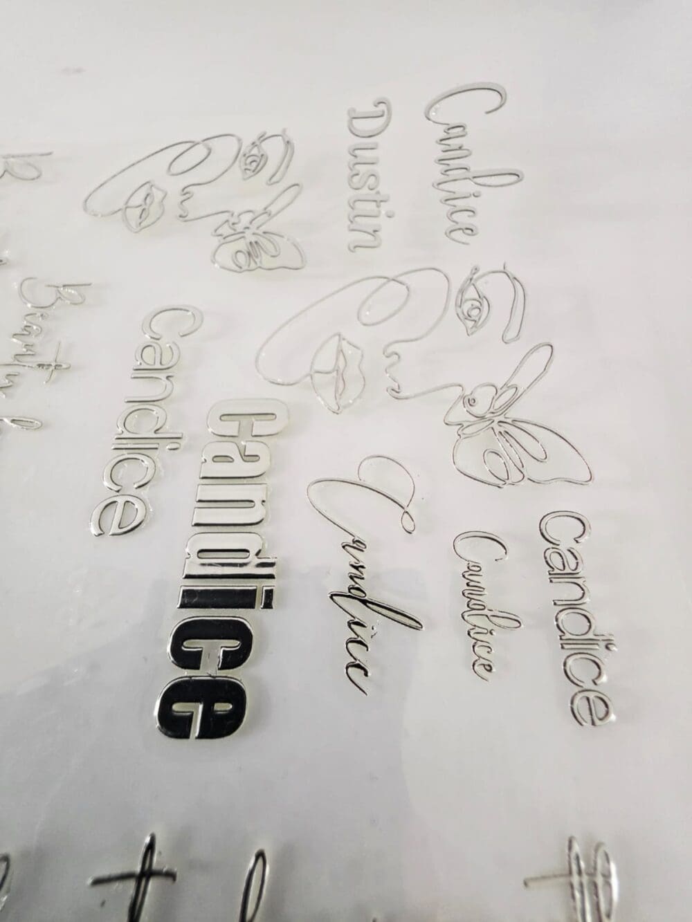 3D UV DTF Stickers : FOILING A4 & A3 SILVER Customised Stickers (Gang Sheet Creator)