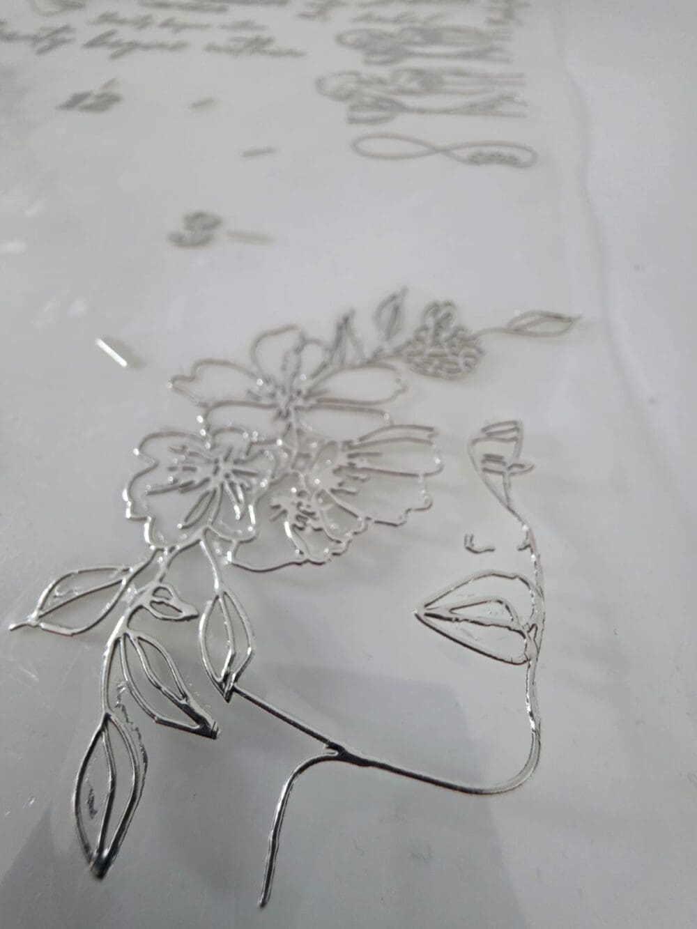 3D UV DTF Stickers : FOILING A4 & A3 SILVER Customised Stickers (Gang Sheet Creator)