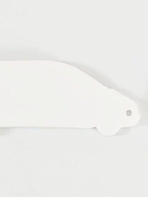 Laser Sublimation Shapes : 2mm Subli-Lux Van + with split keyring