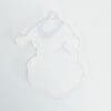 Laser Sublimation Blanks : Subli-Acyrlic (with white coating) Christmas Hanging Ornaments : Father Christmas (3 or 4mm)