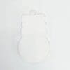 Laser Sublimation Blanks : Subli-Acyrlic (with white coating) Christmas Tree Shapes : Snowman (3 or 4mm)