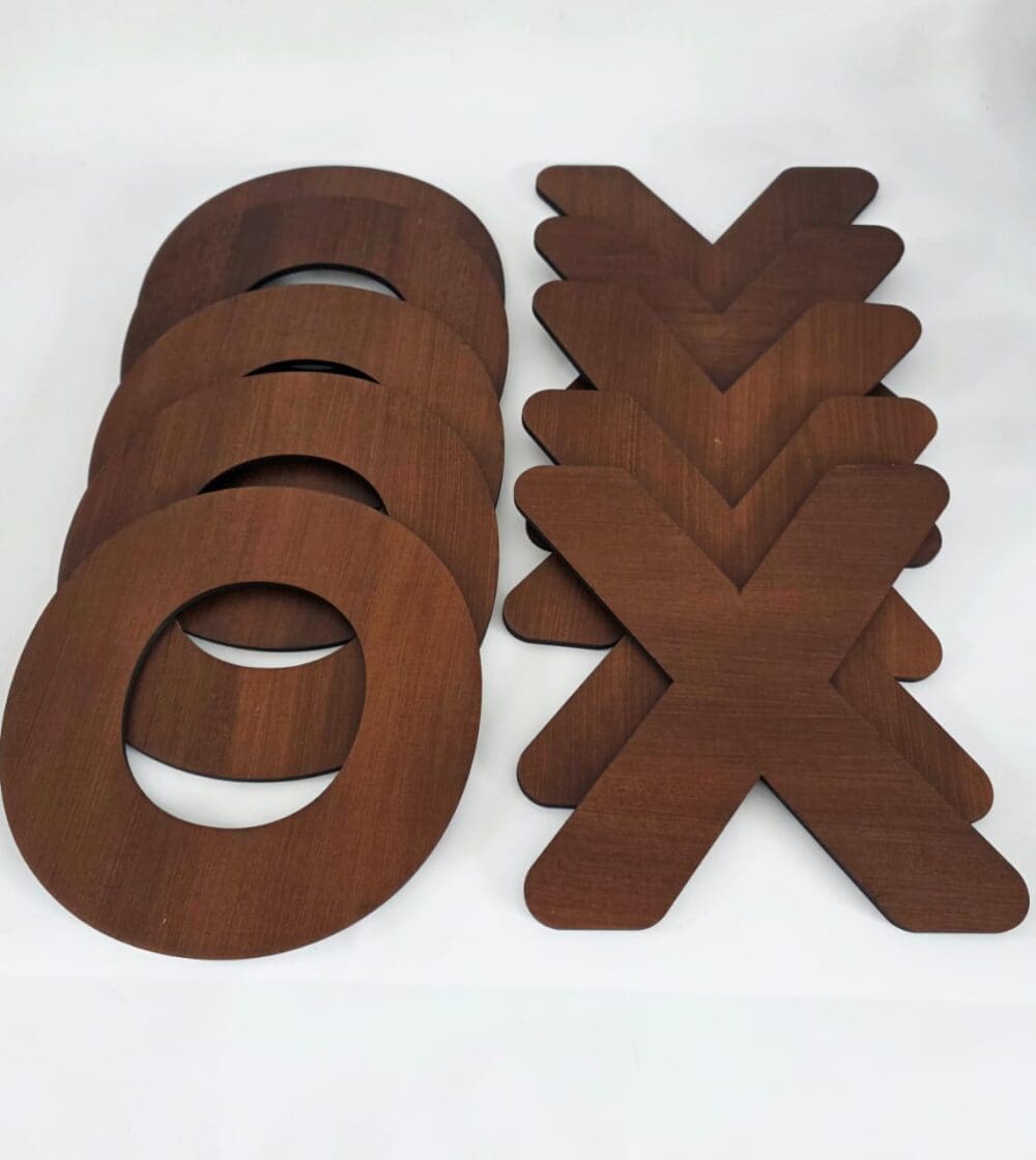 Laser Blanks : Giant X & O Lawn Game of Tic Tac Toe