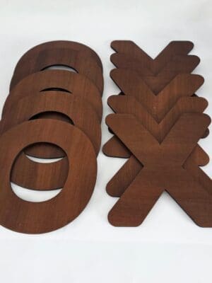 Laser Blanks : Giant X & O Lawn Game of Tic Tac Toe