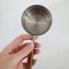 Arts & Crafts : 250ml Stainless Steel Measuring Cup with Wooden Handle