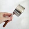 Arts & Crafts : 250ml Stainless Steel Measuring Cup with Wooden Handle