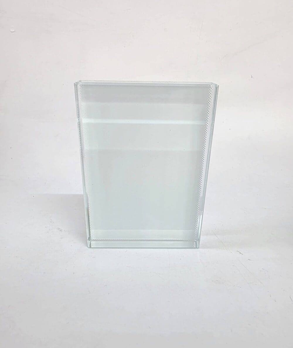 Sublimation Blanks : 2cm Thick Sublimation Crystal Glass (9 × 13 cm) – Premium Photo Block